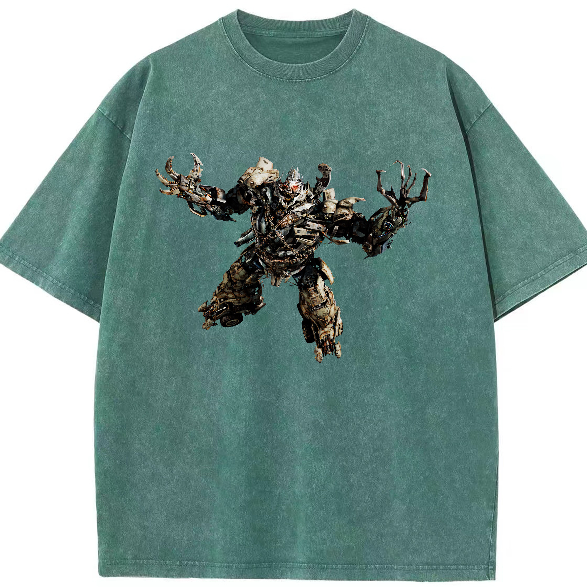 （画像用） Transformers トランスフォーマー 綿100% ヴィンテージ風 半袖Tシャツ（フロントプリント）